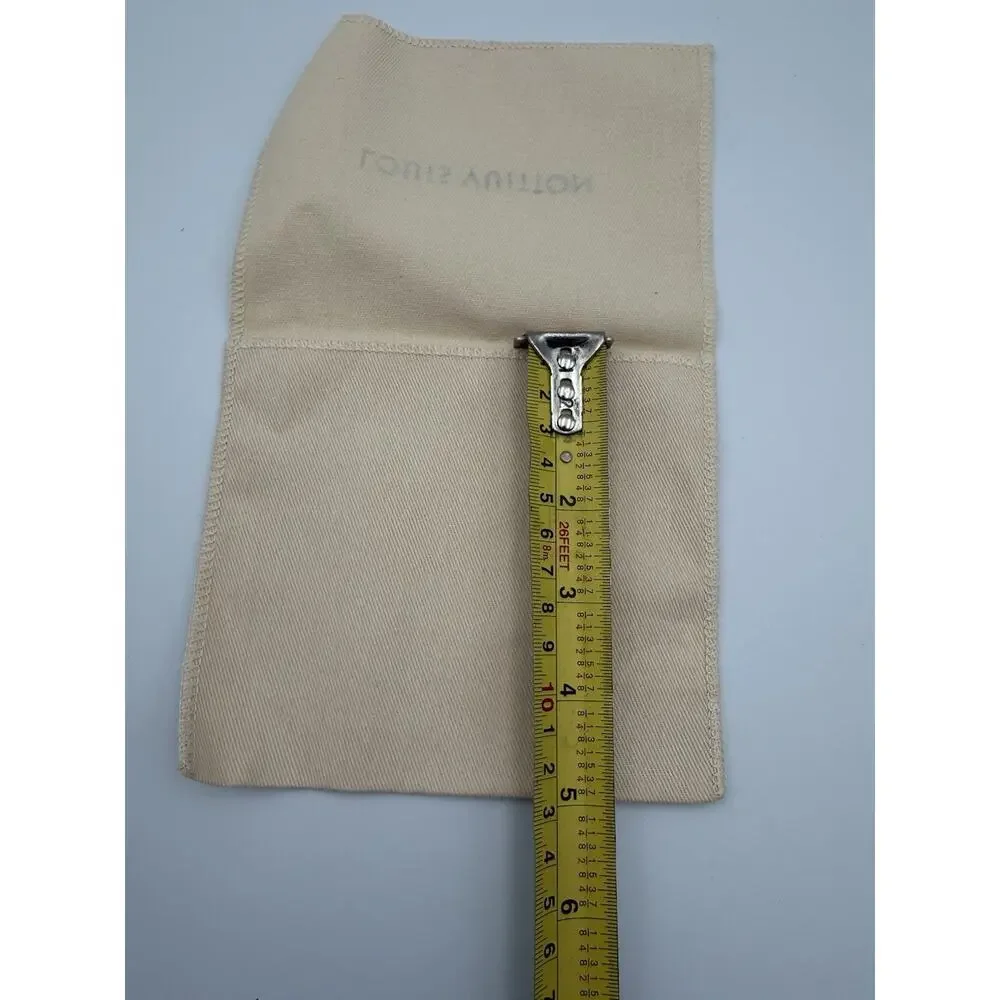 Authentic Louis Vuitton Small Envelope Dust Bag / Pouch 6x5”